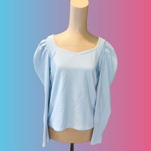 Nine West Sky Blue Women's Blouse